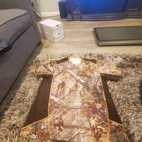 Mens Realtree Short Sleeve Shirt - Picture 1 of 4